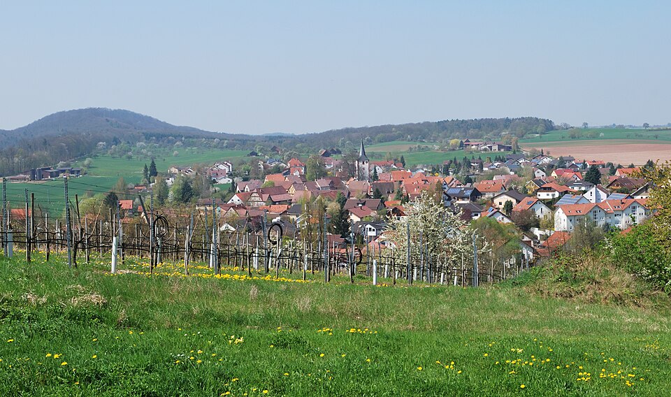 Blick auf Diefenbach von Osten