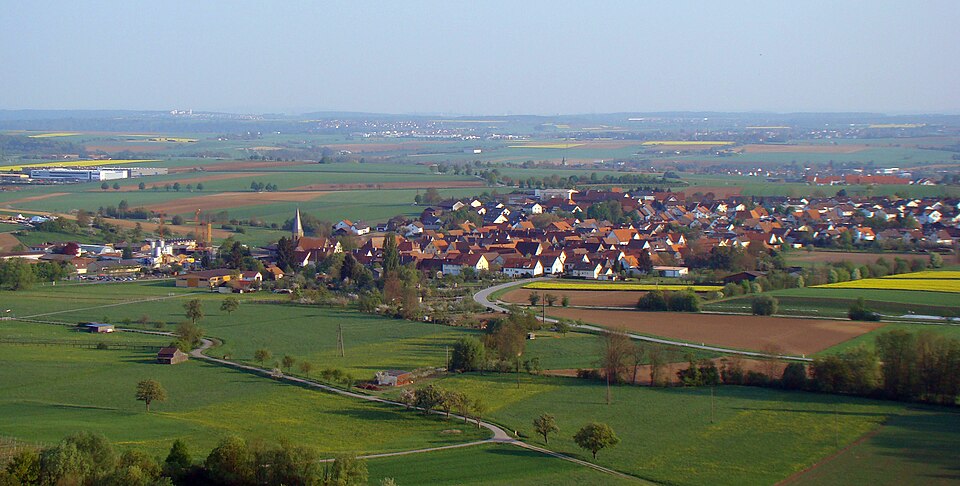 Blick auf Dürrenzimmern (2011)