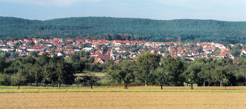 Ortsansicht aus Richtung Süden