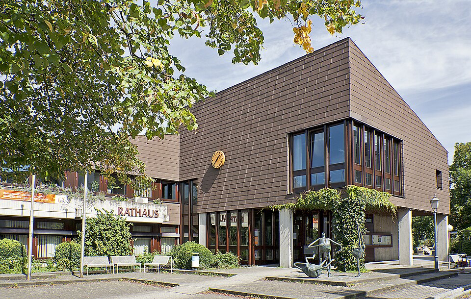 Das neue Rathaus von Pleidelsheim