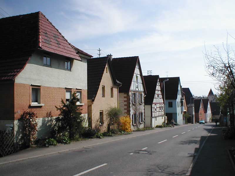 Typische Anwesen in Hausen an der Zaber